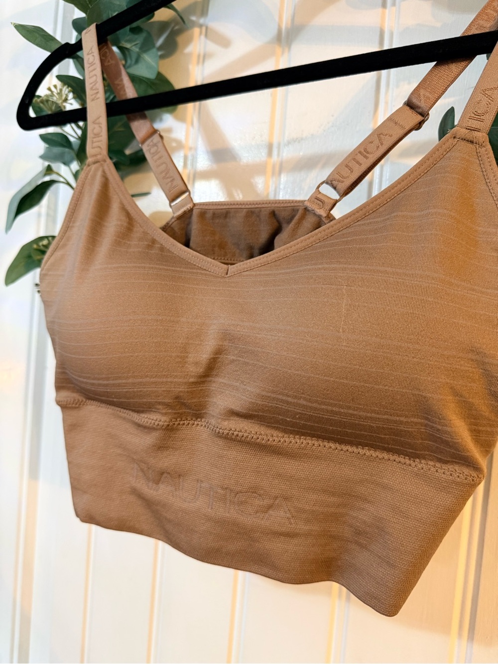 💫2/$25 • Nautica Women's Seamless Comfort Bralette - Tan - Picture 2 of 4